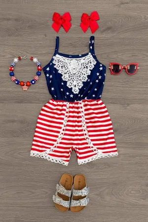 Stars & Stripes Romper