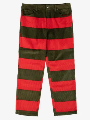 Striped Corduroy Pants