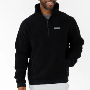 Summit Fleece Pullover | Solid - Midnight Black