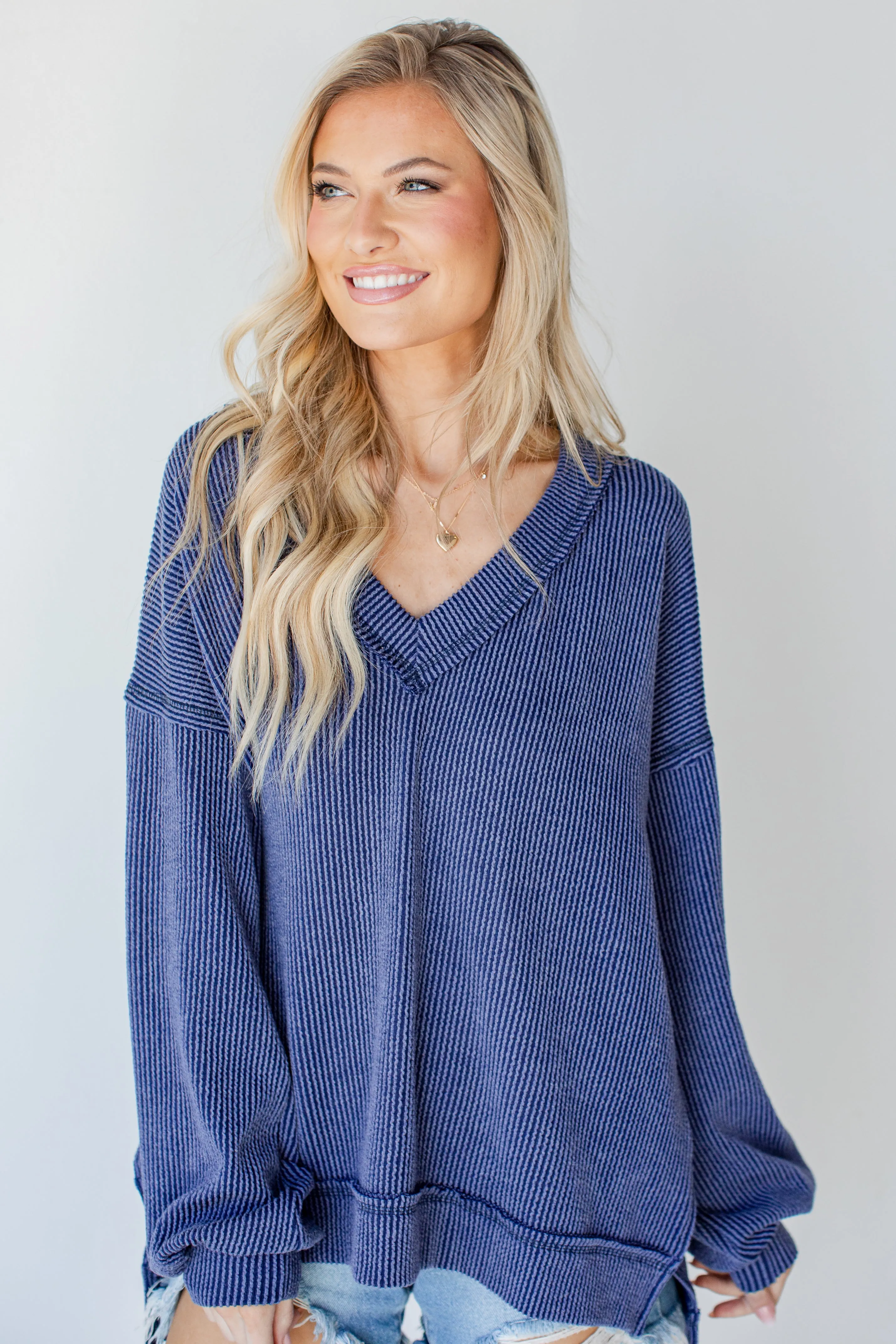 Take The Day Off Corded Pullover