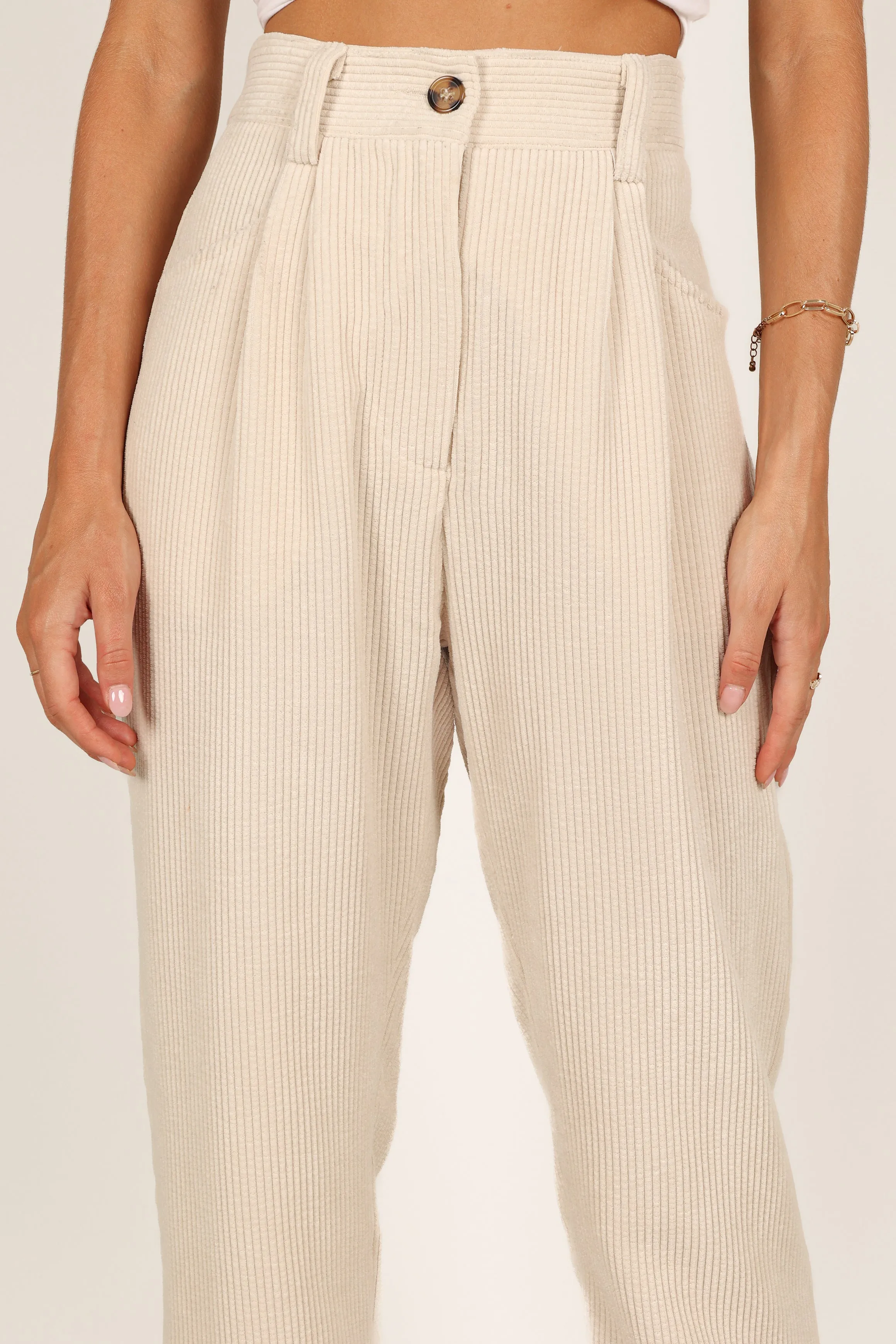 Talaren Cord Pant - Cream