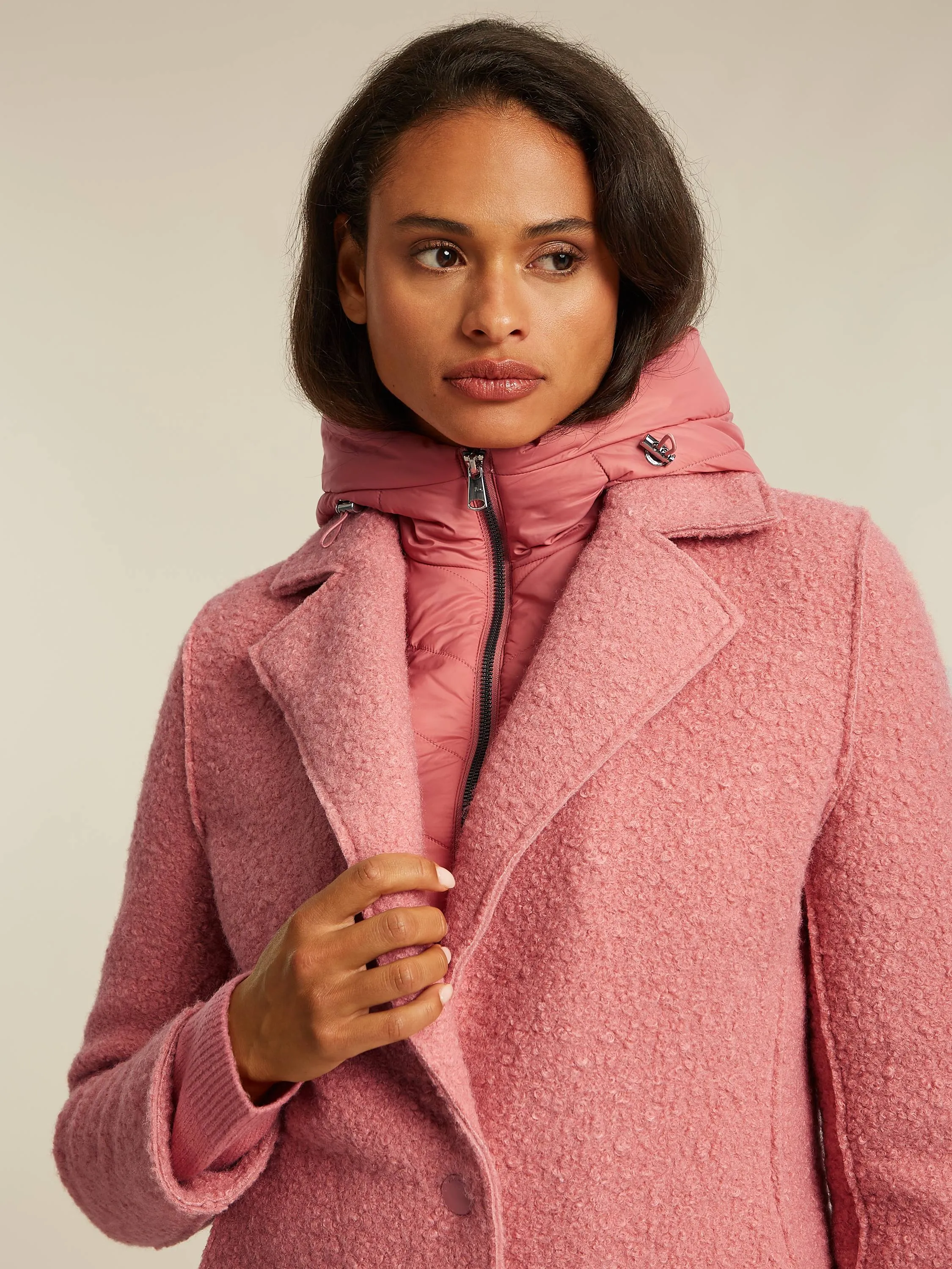 Tara coat - Wild rose