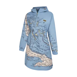 THE CARTE LUCAYOS JACKET DRESS- SKY