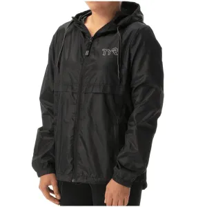 TYR Womens Black Elite Team Windbreaker