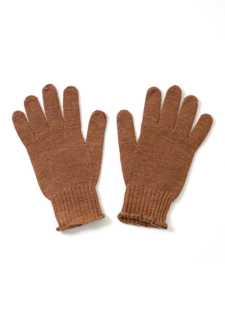 Uimi Jasmine Glove Merino Wool Gingerbread