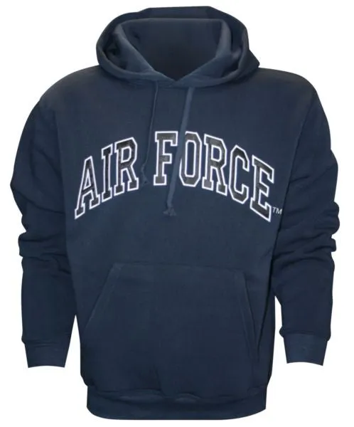 US Air Force on Fleece Pullover Hoodie