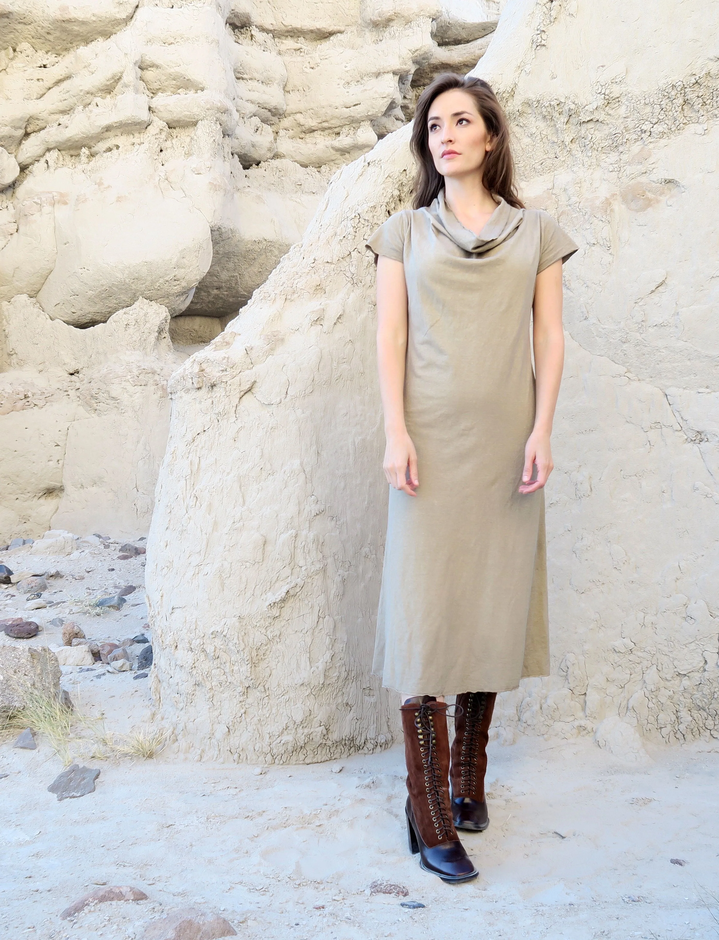 Vagabond Simplicity Below Knee Dress