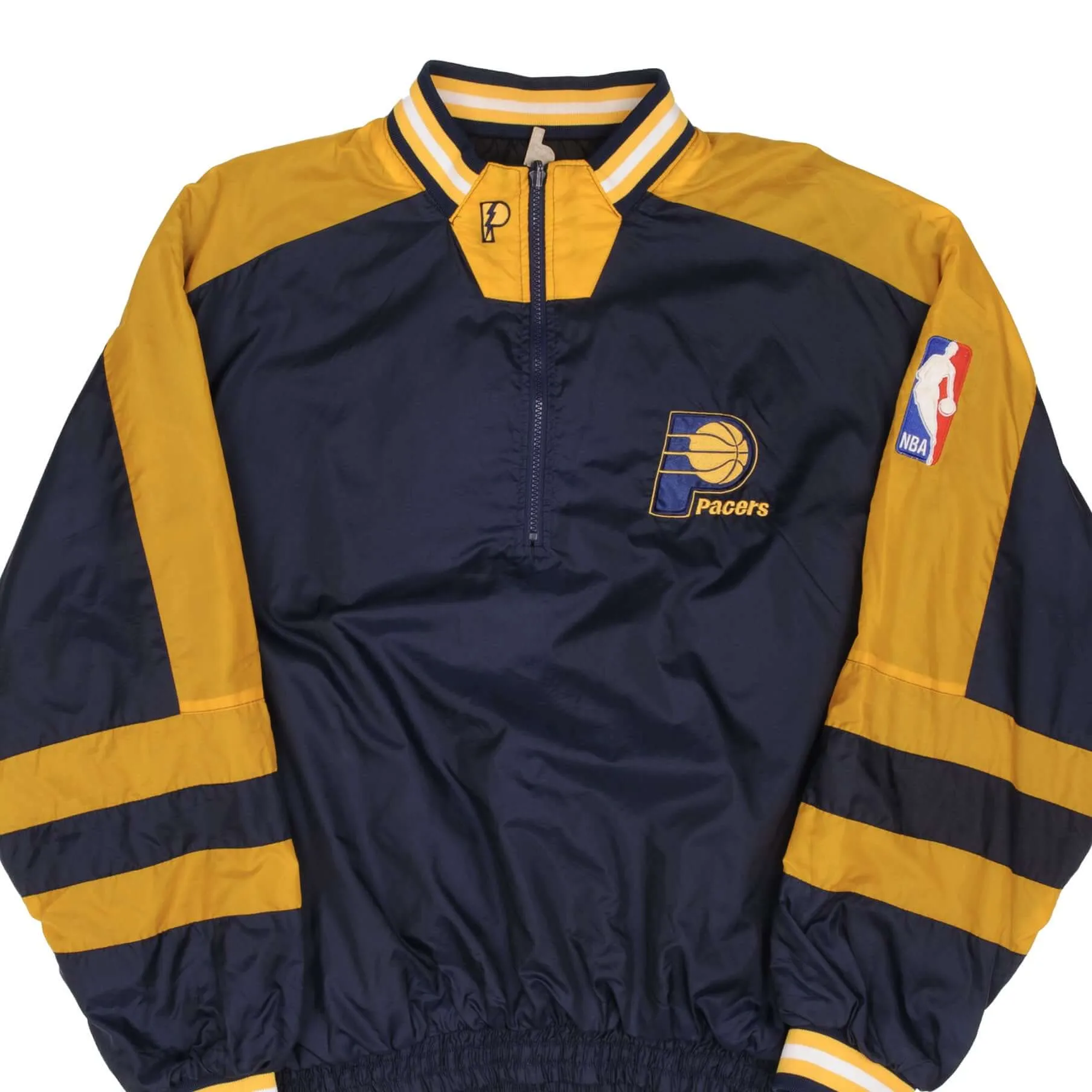 VINTAGE NBA INDIANA PACERS 1990S REVERSIBLE PULLOVER WINDBREAKER JACKET XL