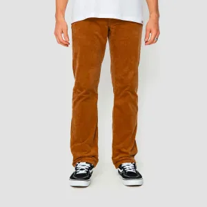 Volcom Solver 5 Pocket Corduroy Pants Tobacco