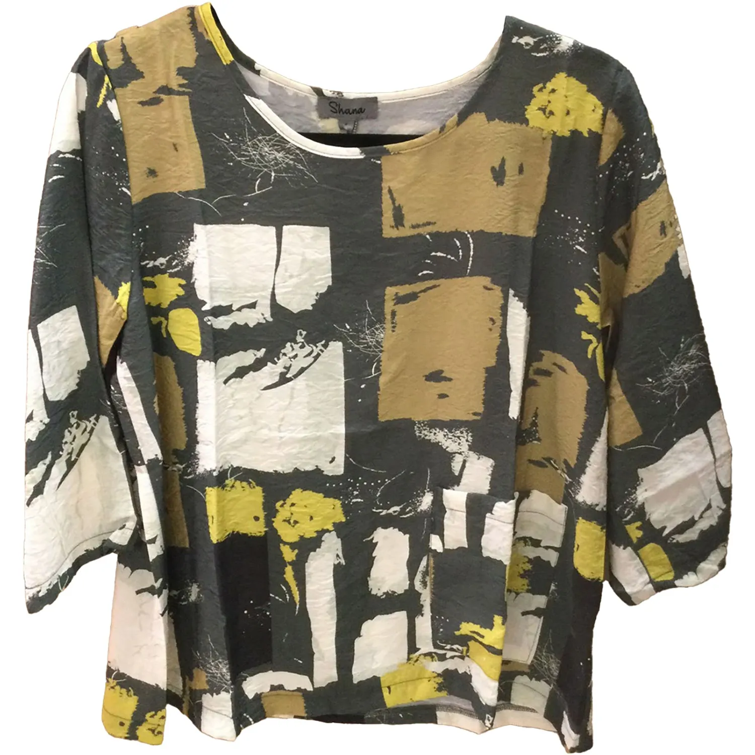 Women's Shana Apparel One Pocket Pullover Olive Multi